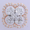 Floral Diamond Pendant