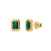 Emerald Stud Earrings