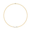 Multi-Cut Diamond Chain Necklace