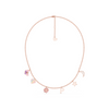 Multicharm Alphabet Gold Necklace for Kids