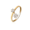 Lotus Charm Ring