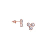 Trio Bezel Studs